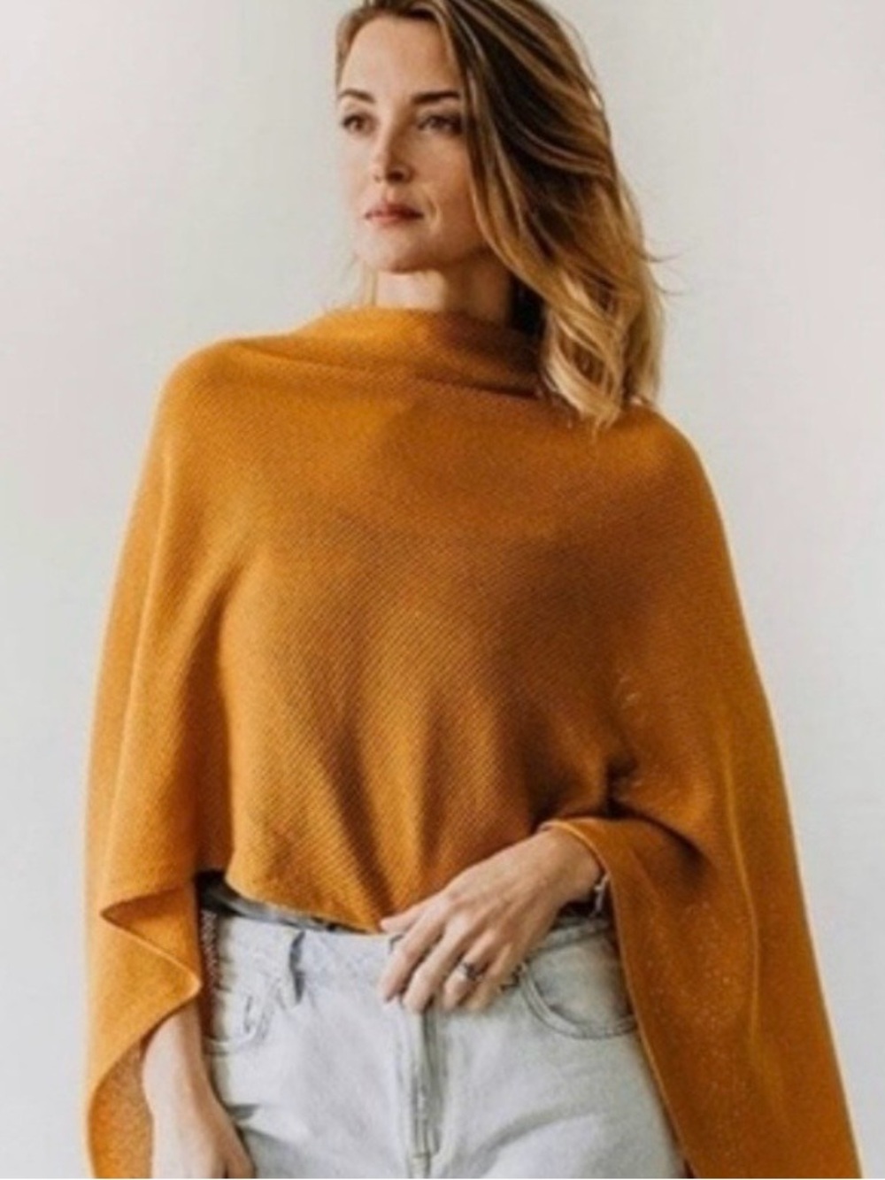 Cocoon by Amma Mustard Knit Sweater - Picture 6 of 7